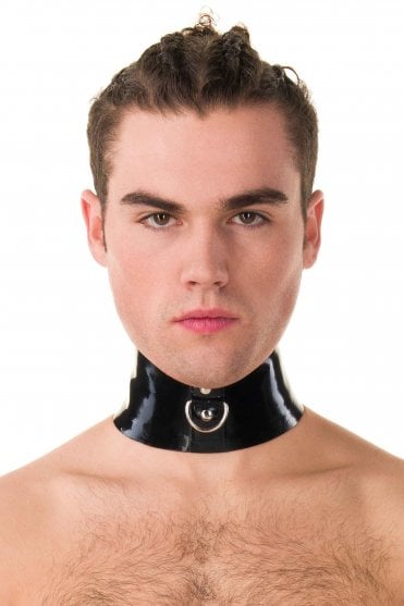 Men's Devote Latex Collar