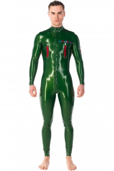 Military Latex Catsuit