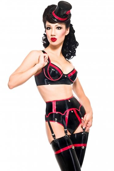 Mirabell Latex Suspender Belt