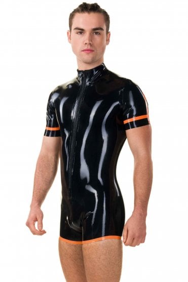 Mitch Men's Shortie Latex Catsuit
