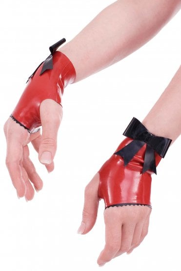 Morgana Latex Mitts