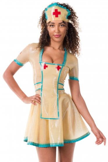 Nurse Nightingale Medically-Inspired Latex Dress