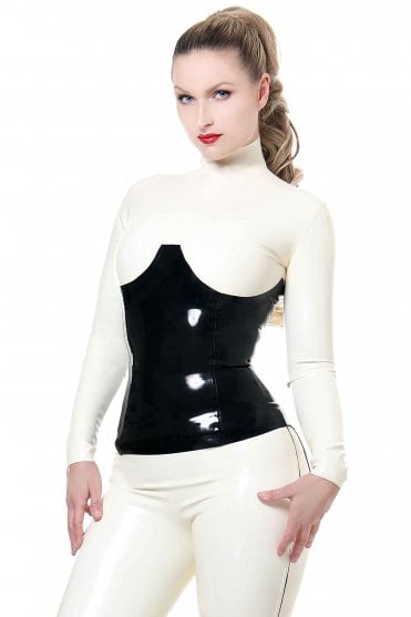 Peekaboo Latex Top