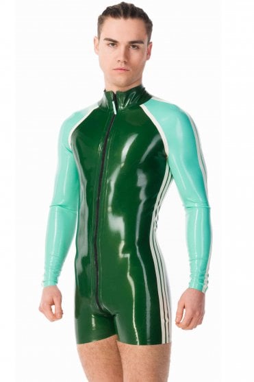 Phoenix Shortie Latex Catsuit