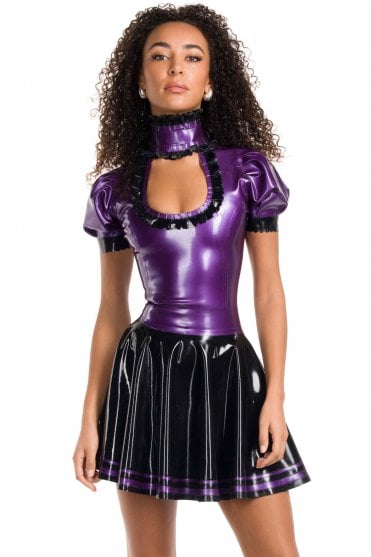 Prurient Peek Latex Top