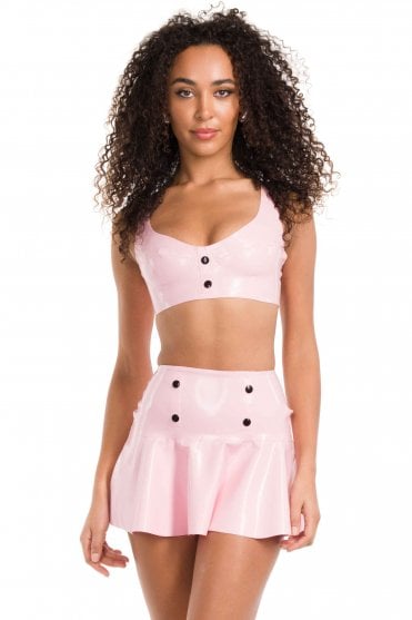 Purr-Villion Latex Bra