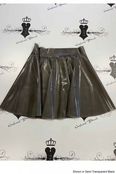 R0069 Mimi Skating Latex Skirt. Sizes still available: UK 20