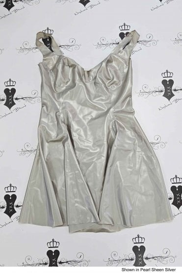 R0360 Veronique Latex Dress. Sizes still available: UK 10