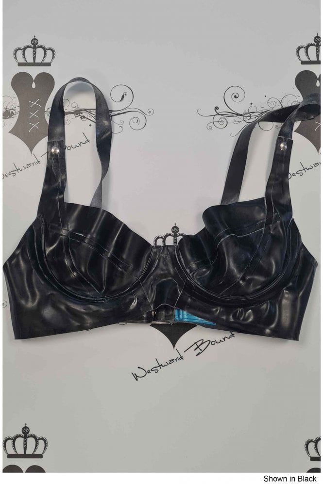 A stunning Hollywood Underwired Bra made in pure soft latex