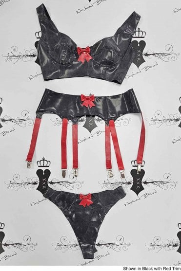 R1575/ R1576/ R1577 Fusion Bra, Thong and Suspender Set. Sizes still available: 32C/08, 34C/10, 34D/10, 36D/12, 38C/14, 40C/18