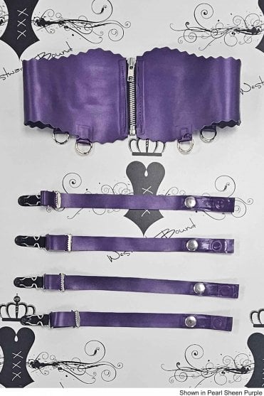 R1745 Acquiesce Latex Waistbelt with Suspenders. Sizes still available: UK 08, 12