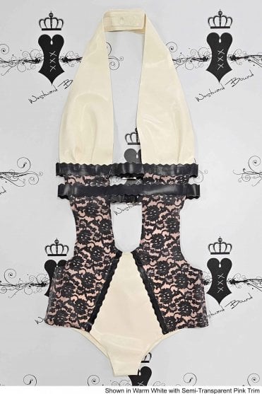 R2133 Verity Latex Playsuit. Sizes still available: UK 06