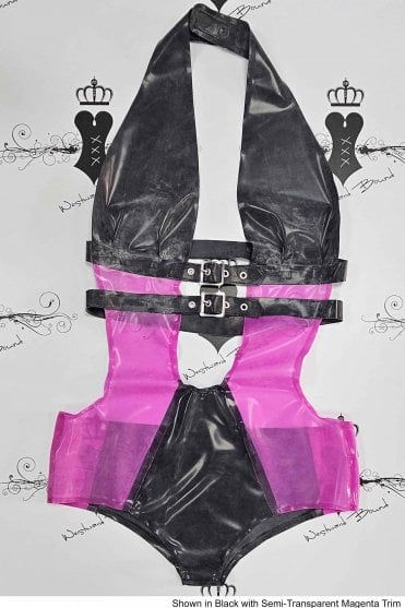 R2224 Liberty Latex Leotard. Sizes still available: UK 10, 12, 14