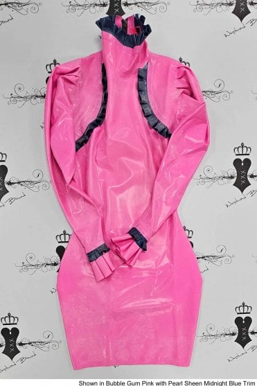 R2275 Odessa Latex Dress. Sizes still available: UK 08