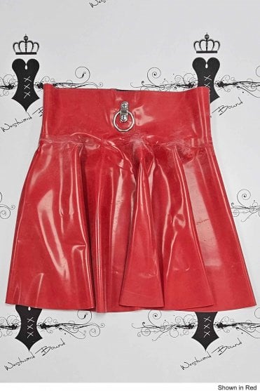 R2280 Whirl Latex Skirt. Sizes still available: UK 10