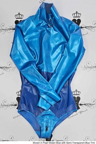 R2321 Eclipse Latex Leotard. Sizes still available: UK 10, 12, 14