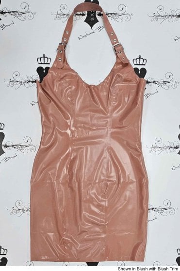 R2417 Orion Latex Dress. Sizes still available: UK 12