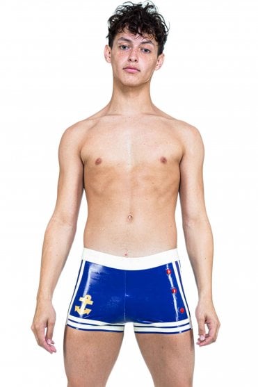 Sailor Jack Latex Boxer Shorts