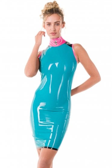 Serenity Sleeveless Latex Dress