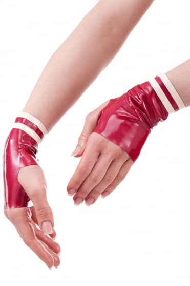 Silhouette Latex Mitts