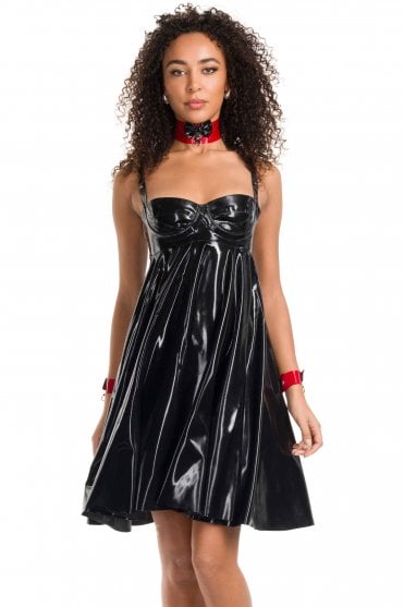 Sweetheart Latex Dress