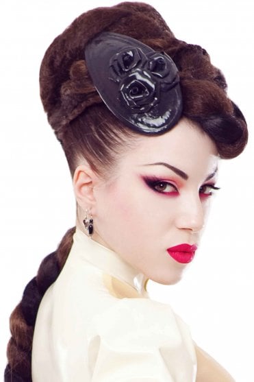 Three Rose Latex Fascinator