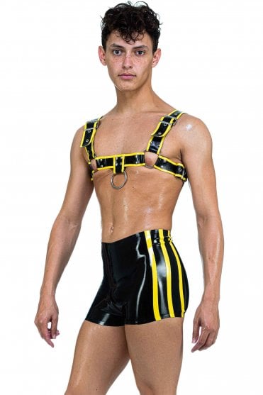 Three Stripe Latex Boxer Shorts