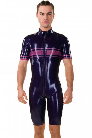 Trojan Men's Shortie Latex Catsuit
