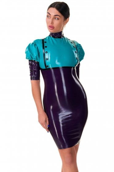 Usher Latex Dress