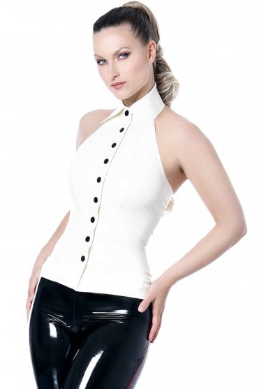 Valkyrie Angel Latex Sleeveless Shirt