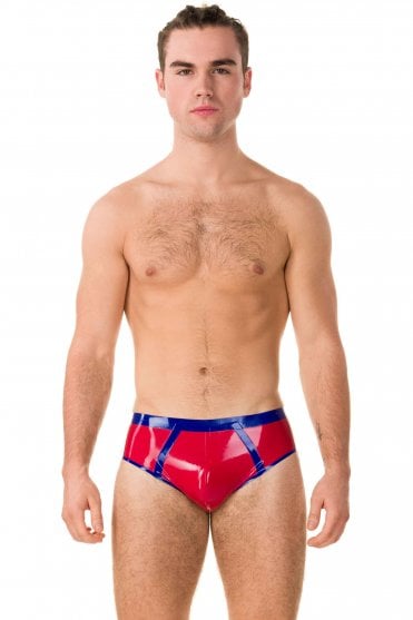 Vance Men's Latex Briefs