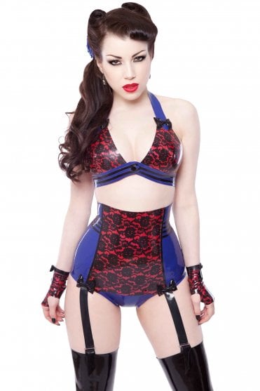 Vroom Vroom Vargas Bordelle-L'Amour Latex Bra