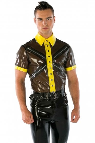 Zip Master Latex Shirt (Short Sleeves)